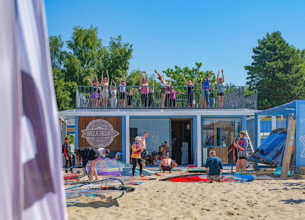 Joga w Bazie Deski