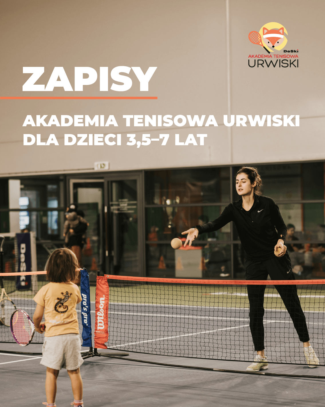 zapisy do akademii tenisowej urwiski