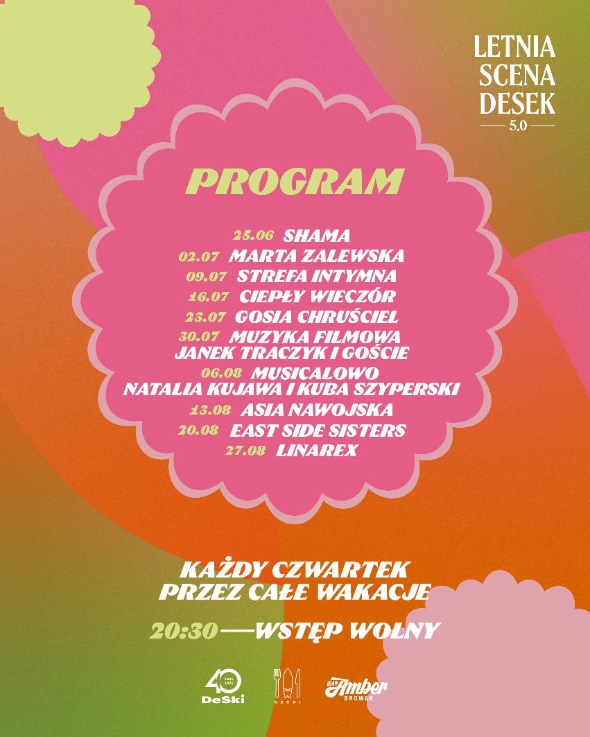 letnia scena desek 2026 program